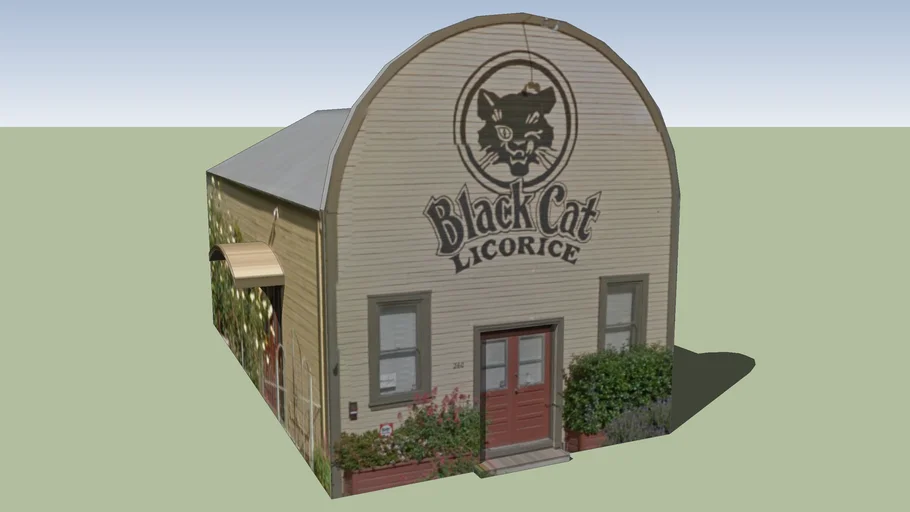 Black Cat Licorice in San Jose Kalifornien 3D Warehouse