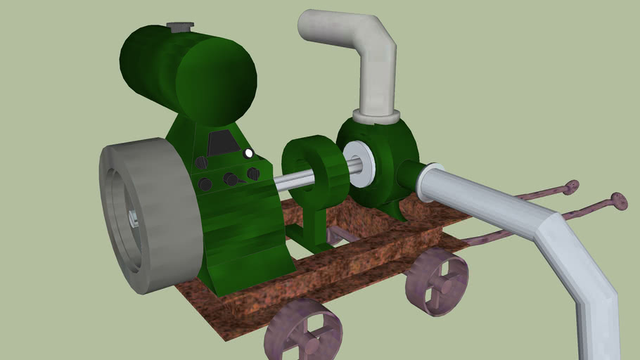 Irrigation machine 3D Warehouse