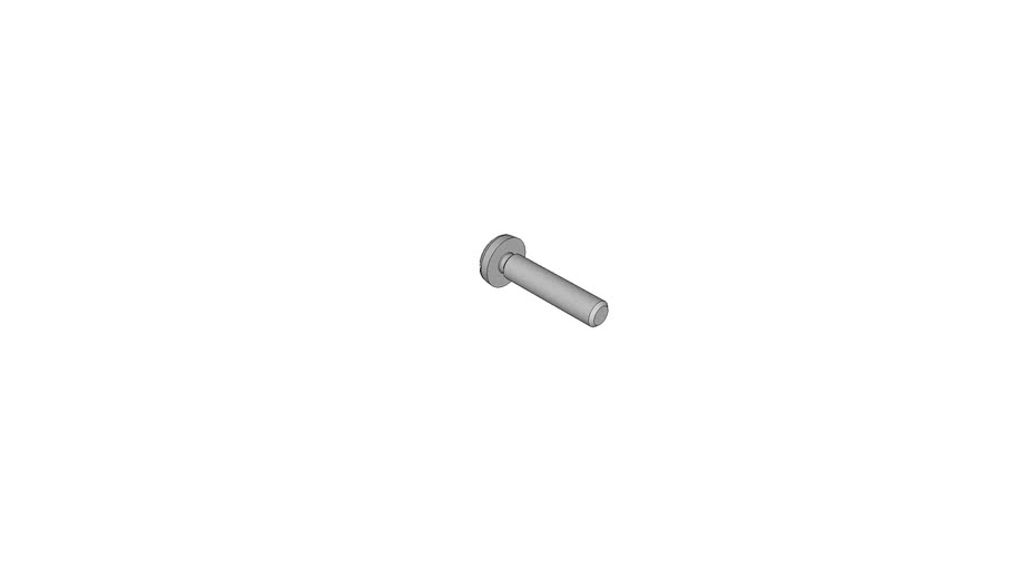 07031153 Slotted pan head screws DIN 85 AM3.5x16