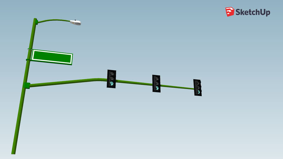 Pheonix Arizona traffic light 2 | 3D Warehouse