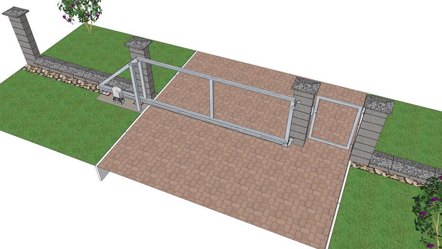 TYPICAL GATE INSTALATION | 3D Warehouse