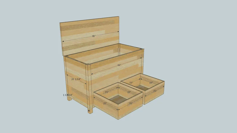 Hope Chest 3D Warehouse