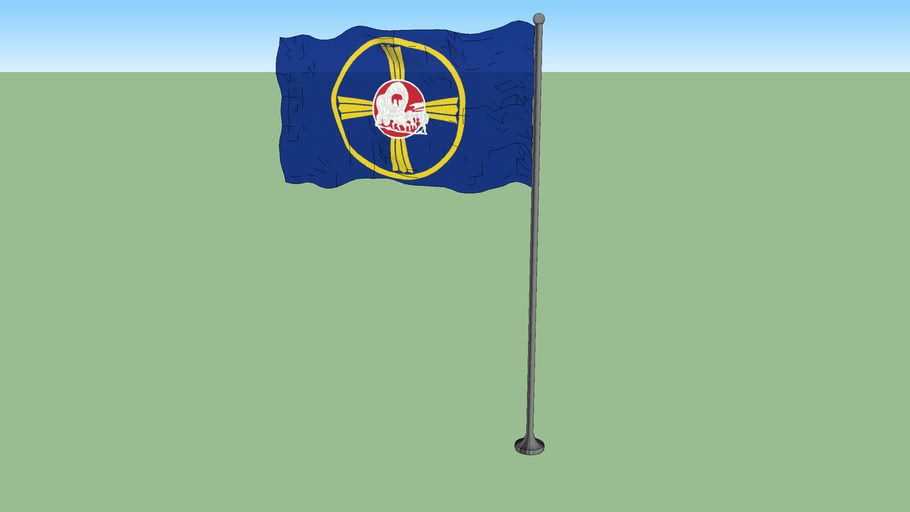 Flag of Omaha 3D Warehouse