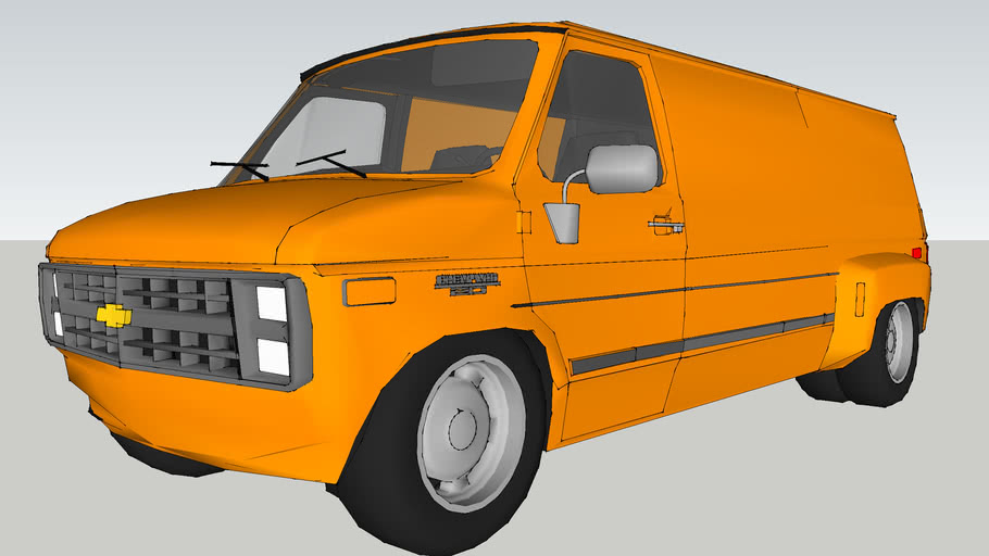 chevy-van-3d-warehouse