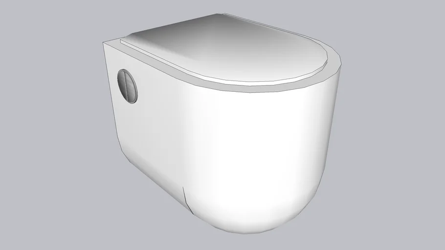 Wall Mounted Commode 3D Warehouse