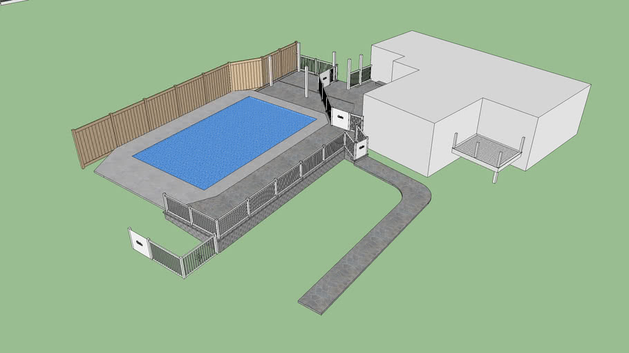 Mike Weaver Patio & Deck Job 3D Warehouse