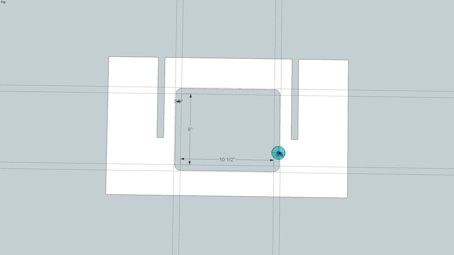 Jessem-plate cutout dims | 3D Warehouse