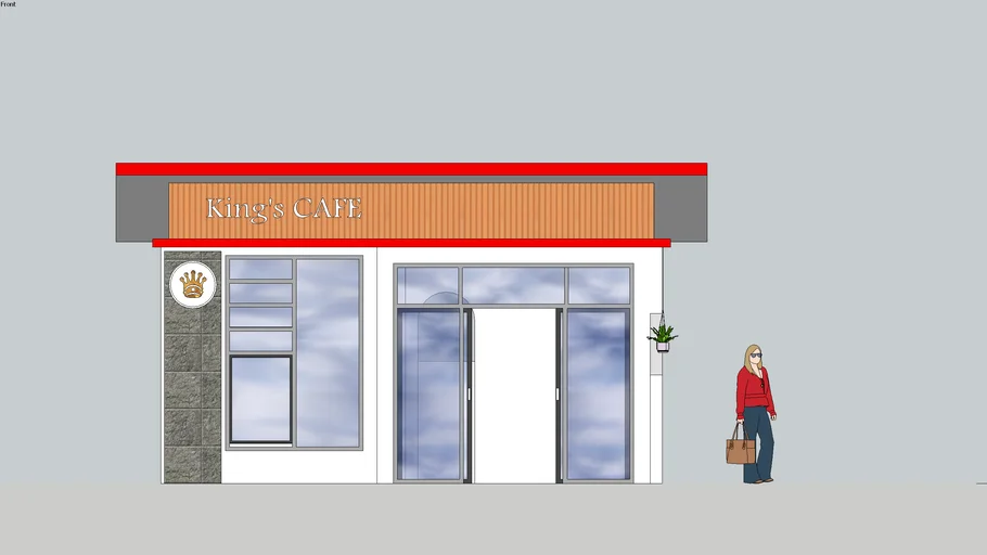 kafe desain by azmi | 3D Warehouse