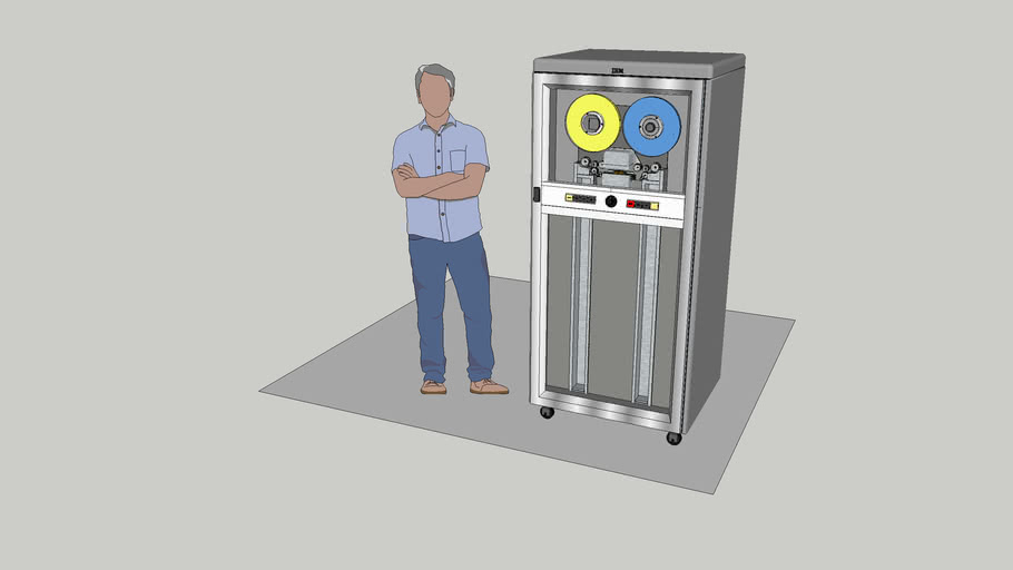 IBM 727 TAPE UNIT (1952) 3D Warehouse