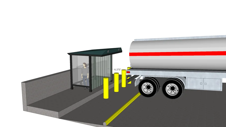 Bulk Loading Area | 3D Warehouse