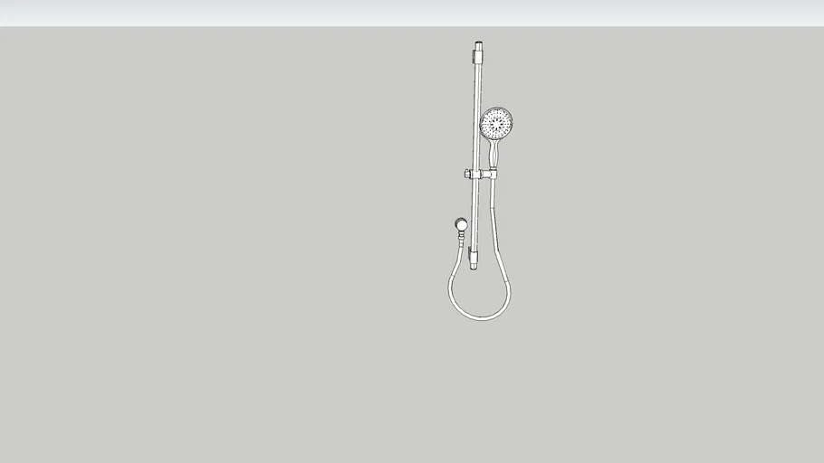 Grohe Power and Soul Rail Shower 3D Warehouse