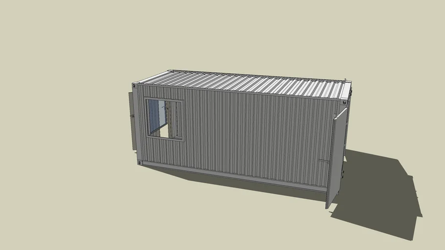 20-feet-container-3d-warehouse