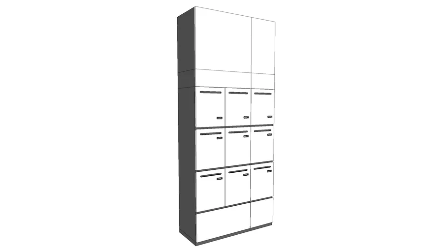 LOCKER M M C Model by pooh | 3D Warehouse