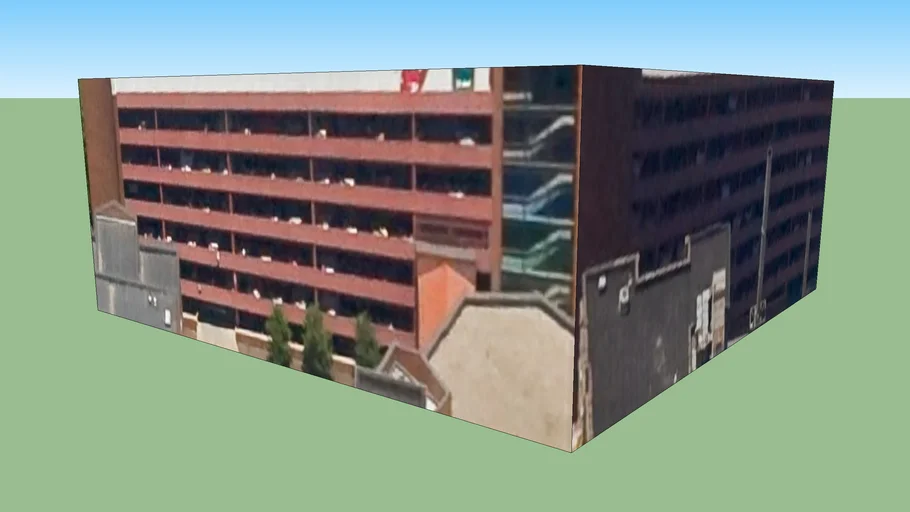 UPMC Mercy Parking Garage in Pittsburgh, PA, USA 3D Warehouse