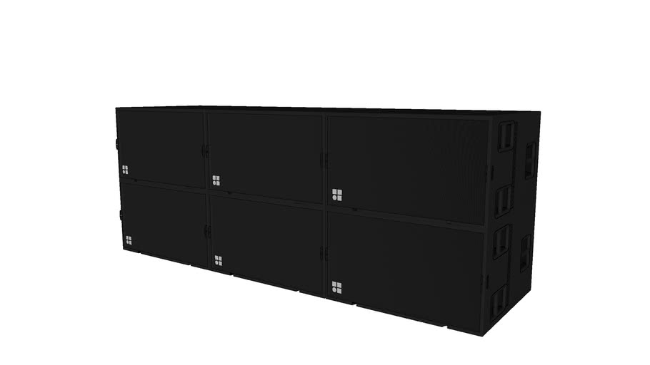 d&b Sub Infra 3D Warehouse