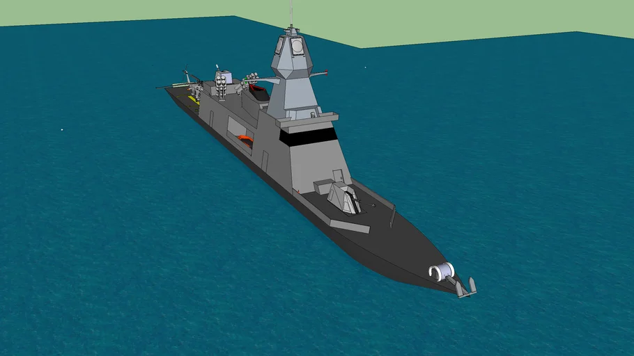 Naval Cannon MOD2 / HEAVY PATROL SHIP