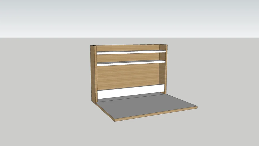 Wall Mounted Folding Desk Office Desk Secretary Desk Floating Desk Home