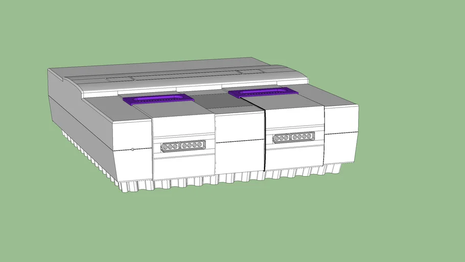 snes | 3D Warehouse