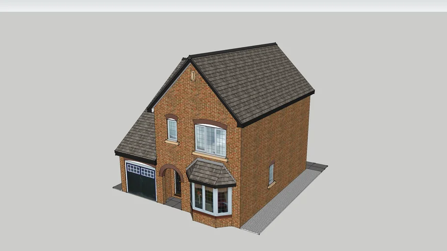 Auckland House type (Elite portfolio McAlpine Homes North West) 3D