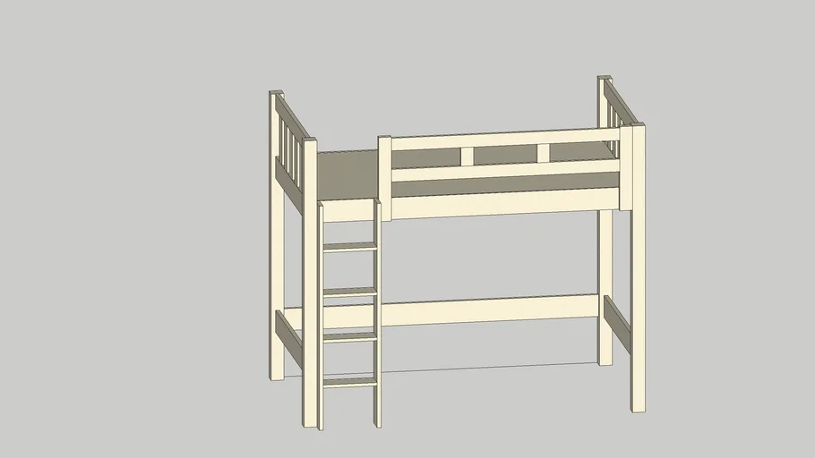 Loft bed | 3D Warehouse