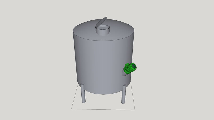 Mixing tank 3D Warehouse