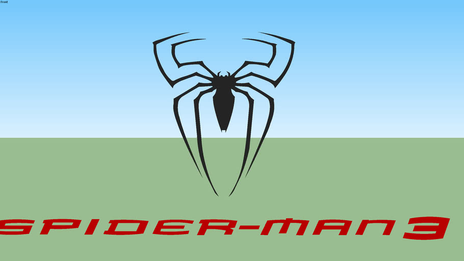 El otro día Disfrazado Sobrevivir 3rd Logo of Spider-Man 3 | 3D Warehouse