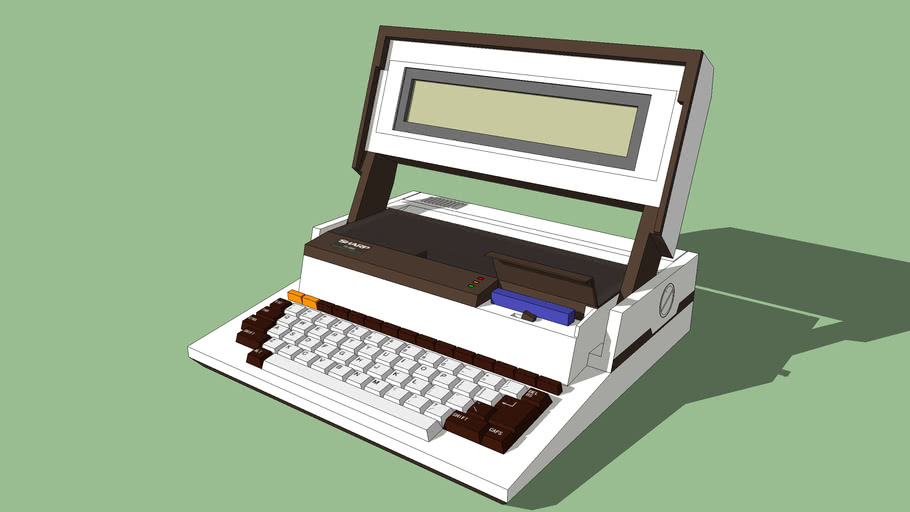 SHARP Portable Computer PC-5000 (1983)