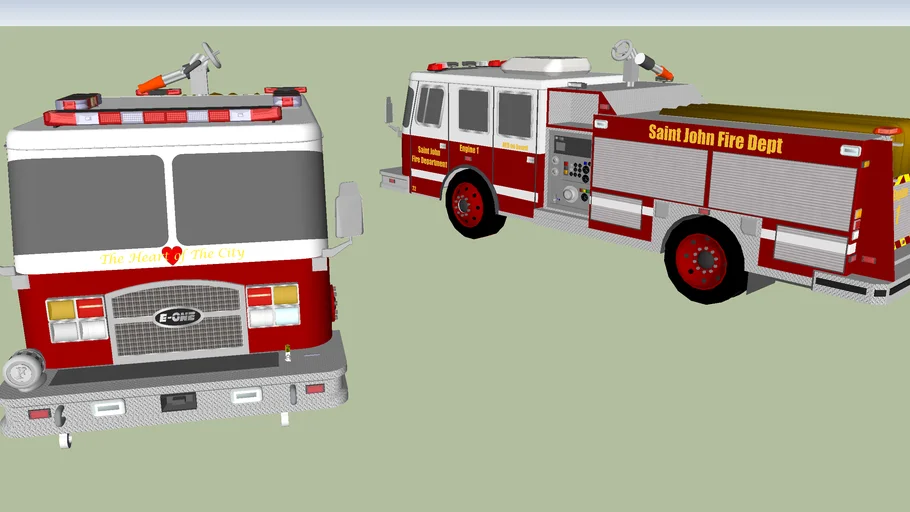 Saint John Fire Dept Engine 1 Retro Fit