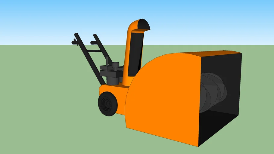 Snowblower 3D Warehouse