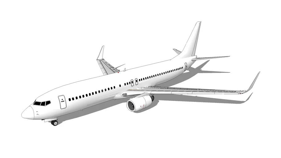 boeing-737-800-wl-template-3d-warehouse