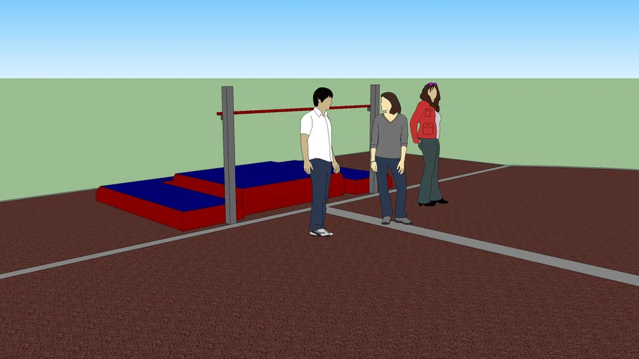High Jump Setup 3D Warehouse
