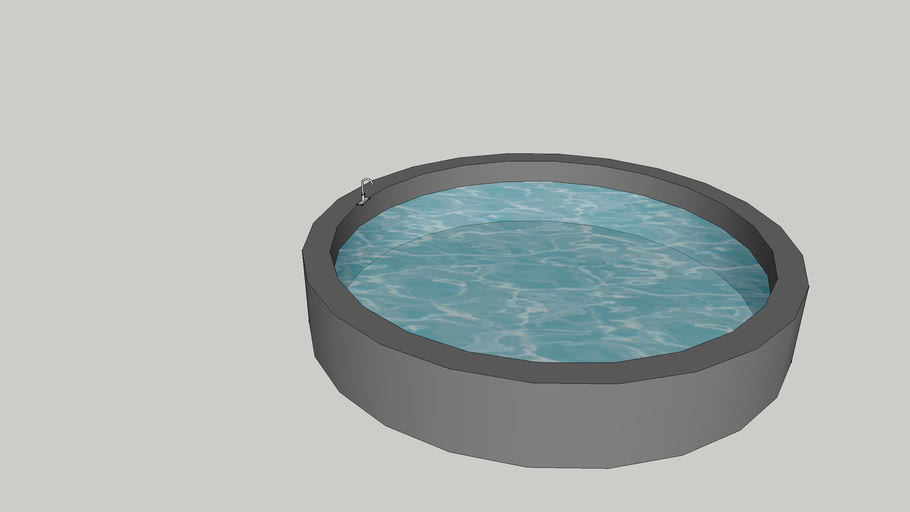 Round bath tub | 3D Warehouse