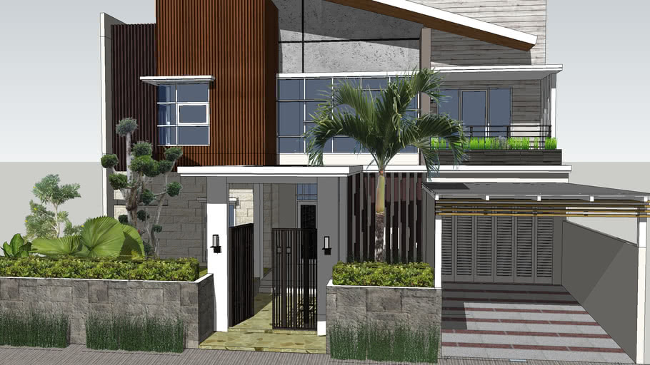 exterior #bunglow | 3D Warehouse