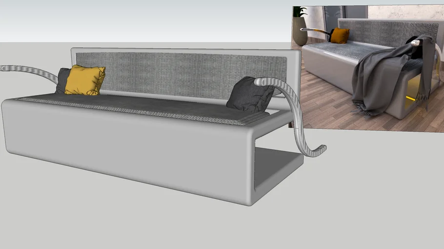 SOFA MODERNO MODERN SOFA 3D Warehouse