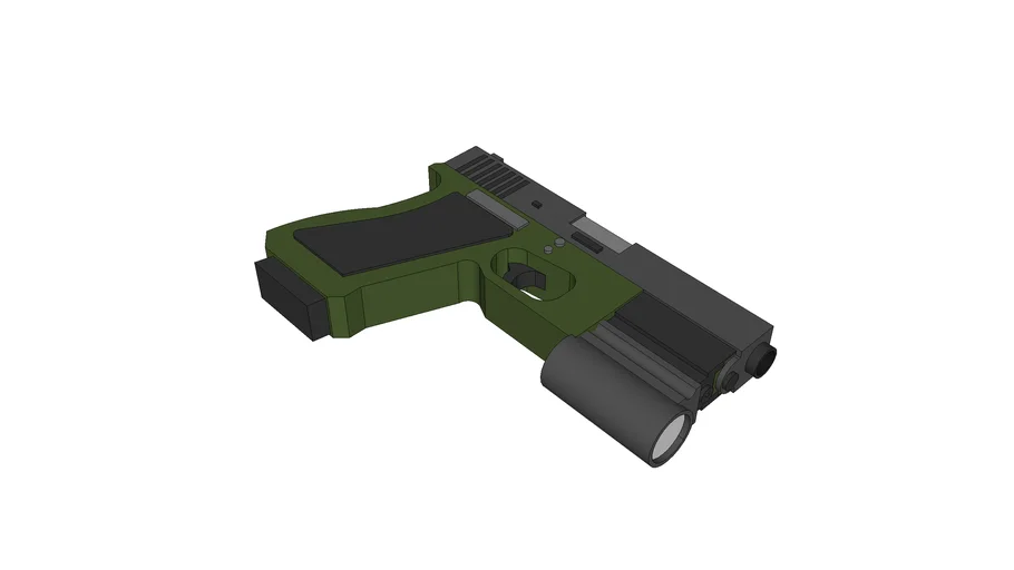 Glock 21 - Navy Green Frame (Tactical)