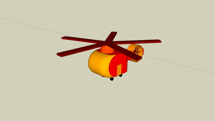 Helicopter With Ducted Fan 3D Warehouse