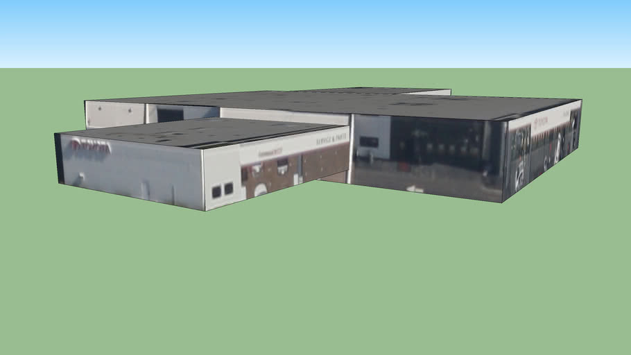 Toyota Elk Grove Sacramento, CA, USA 3D Warehouse