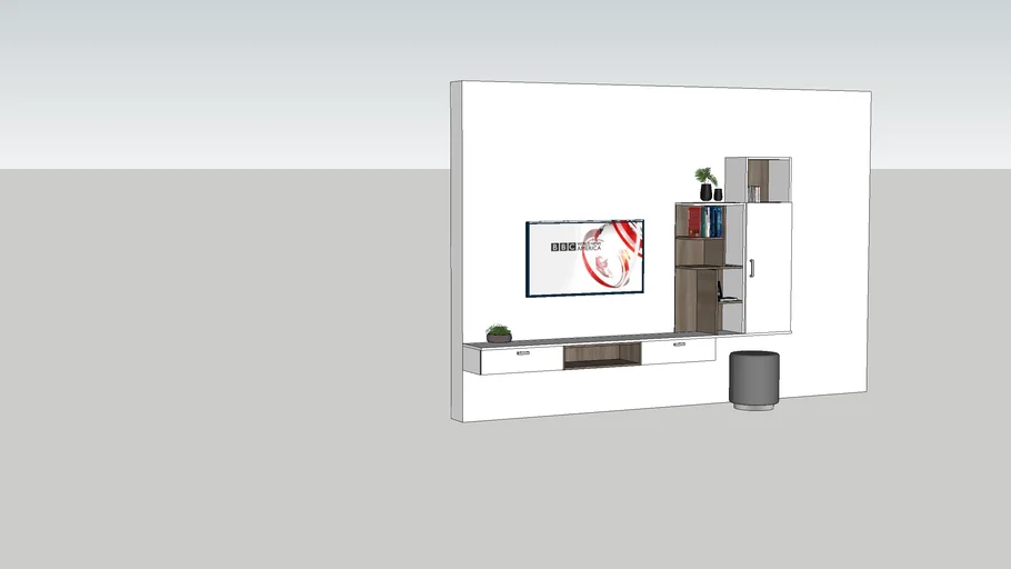Modular TV uniT | 3D Warehouse
