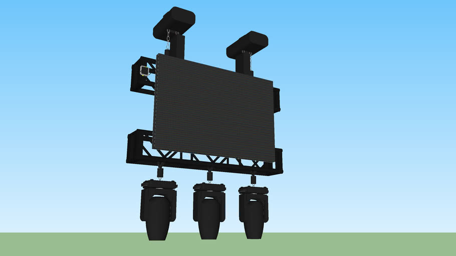 LED Screen Rig | 3D Warehouse