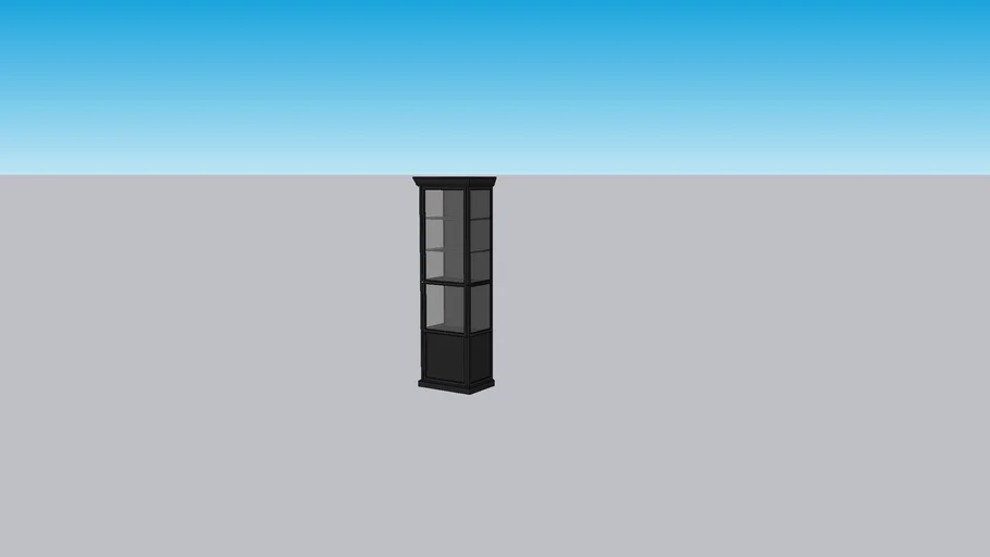 Ikea Malsjö Glass-Door Cabinet | 3D Warehouse