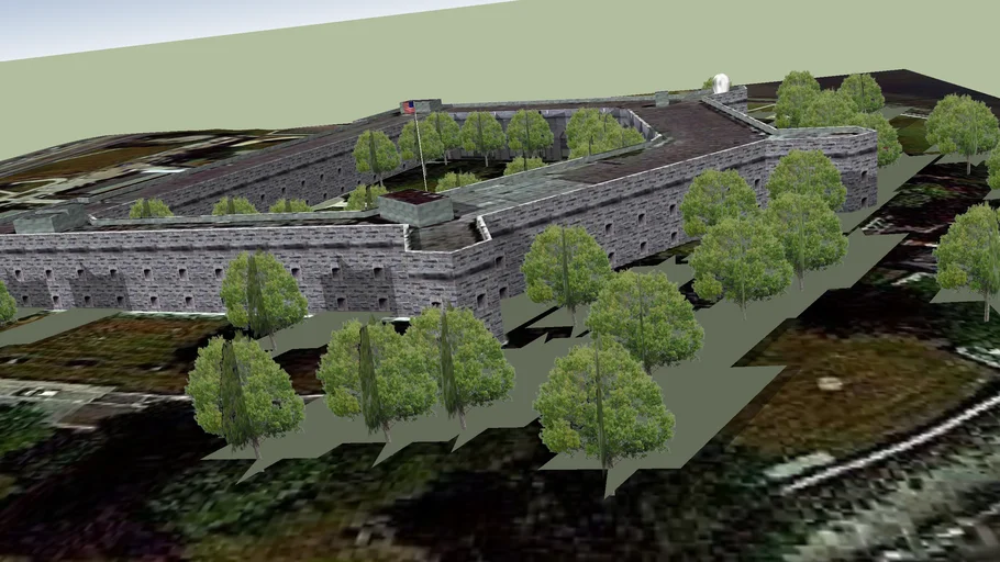 Fort Schuyler 3D Warehouse