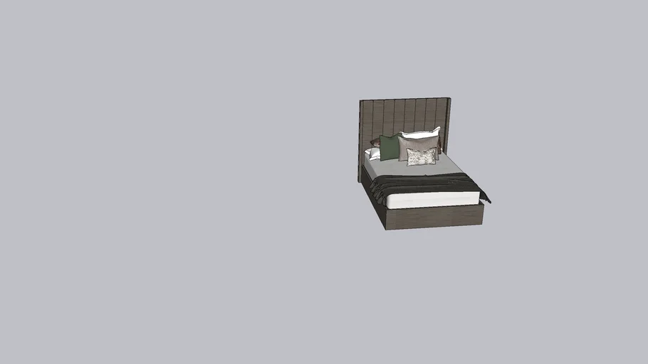 Universal Furniture Queen Bed | 3D Warehouse