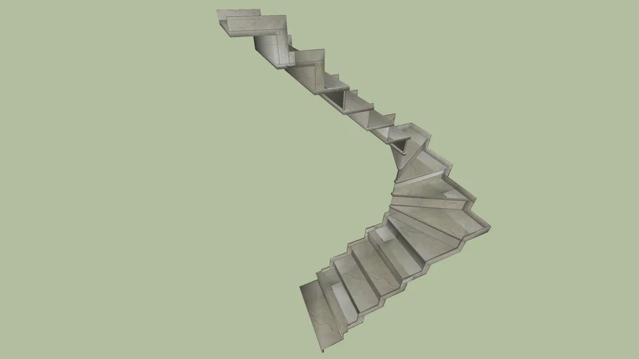 escalera de marmol | 3D Warehouse