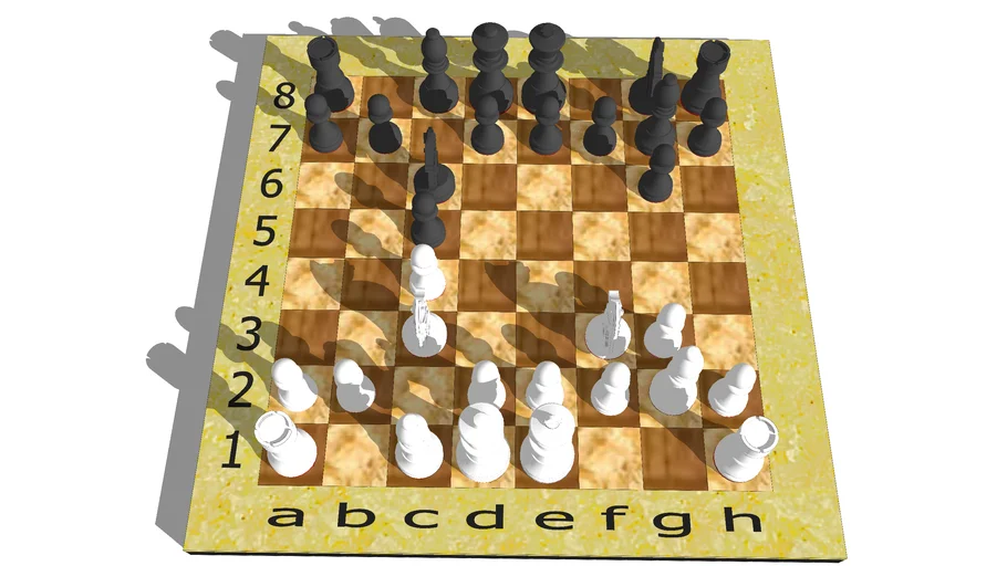 Chess - Side openings | 3D Warehouse