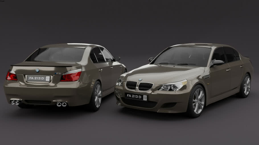 Bmw e60 3d model