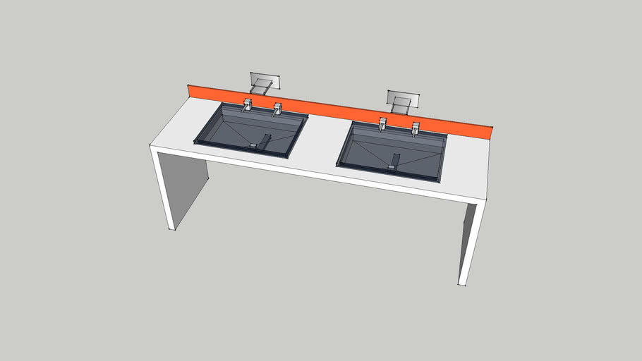 Modern Bathroom Sink | 3D Warehouse
