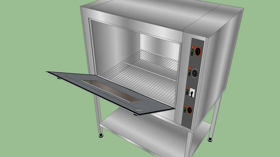 Gas oven with stand 3D Warehouse