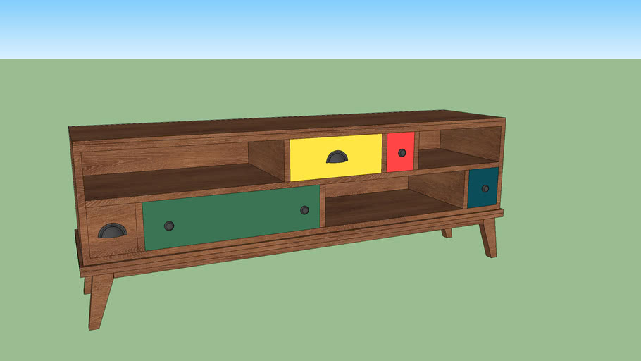 Rack Colors 3D Warehouse