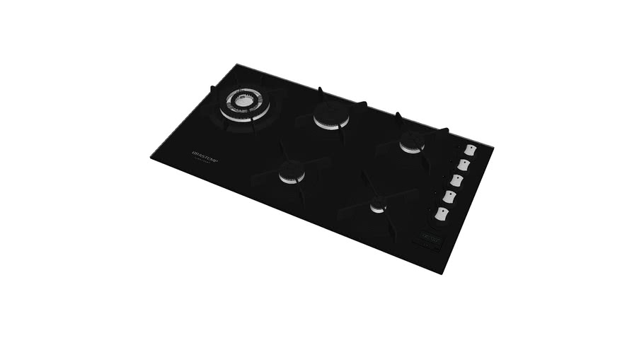 Cooktop Brastemp com quadrichama e acendimento automático BDD85AE