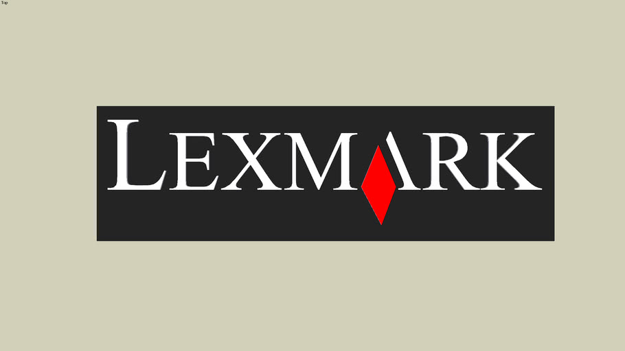 Lexmark Printers Logo 3D Warehouse